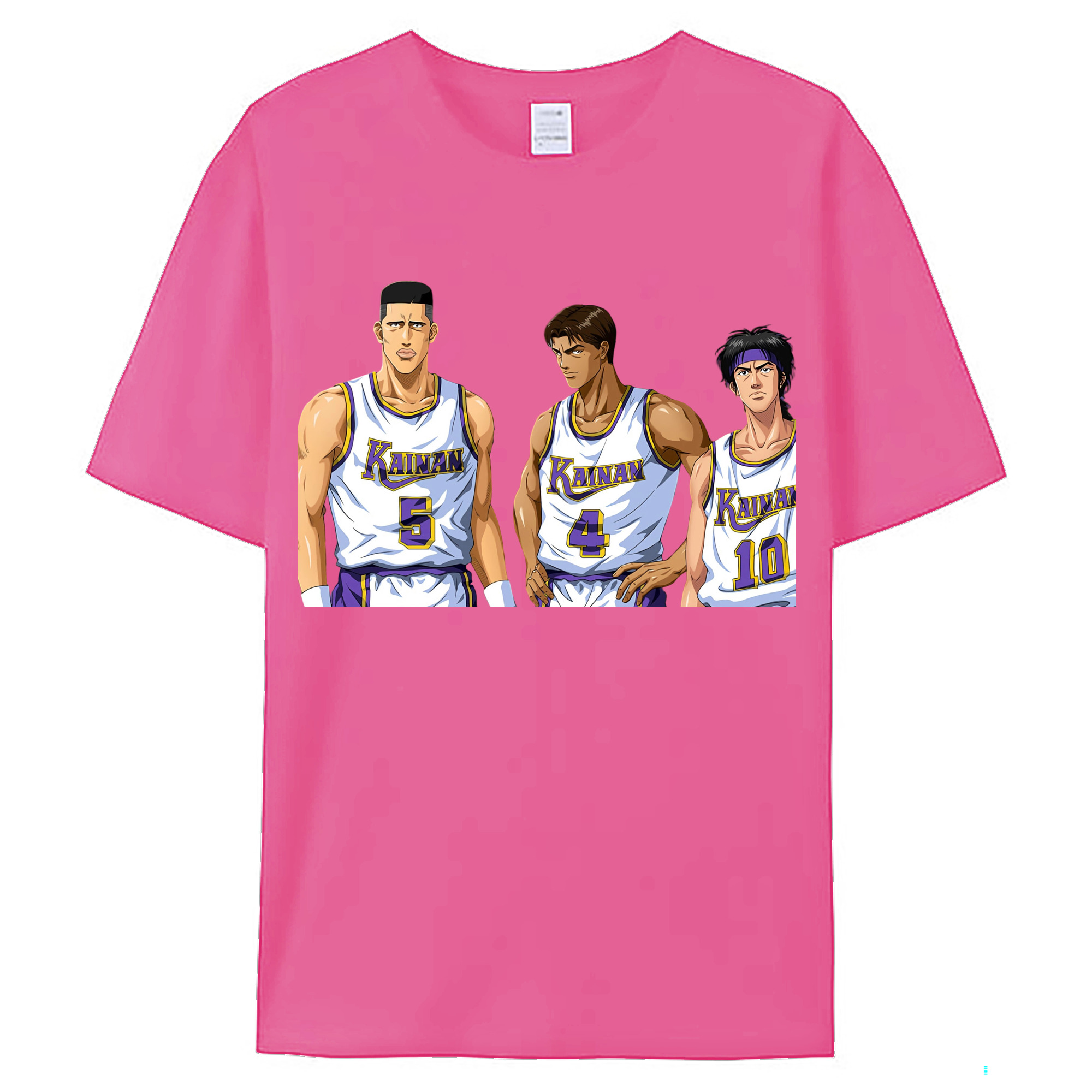 （画像用） SLAM DUNK／スラムダンク レディースカジュアルプリントTシャツ（綿100％）